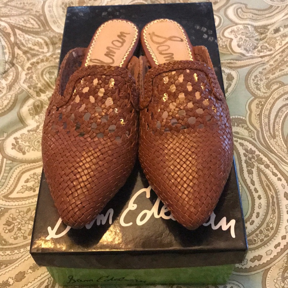 Sam Edelman woven mule